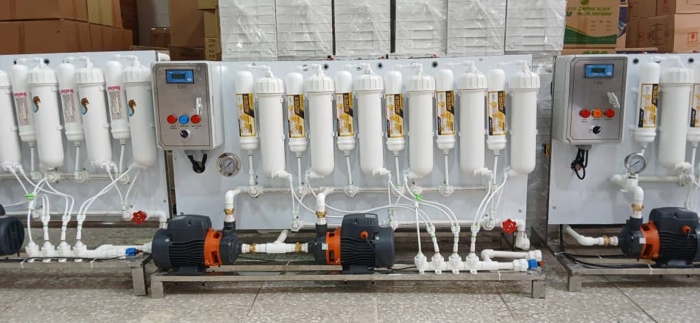 فروش ساخت دستگاه تصفیه آب نیمه صنعتی و صنعتی تصفیه صنعت در اصفهان